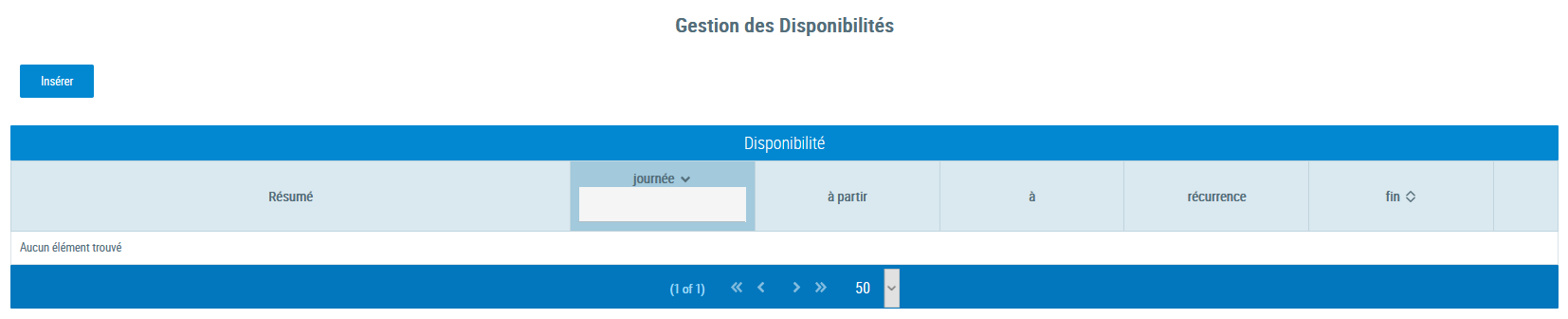 standard telephonique pour les medecins gestion disponibilite vide